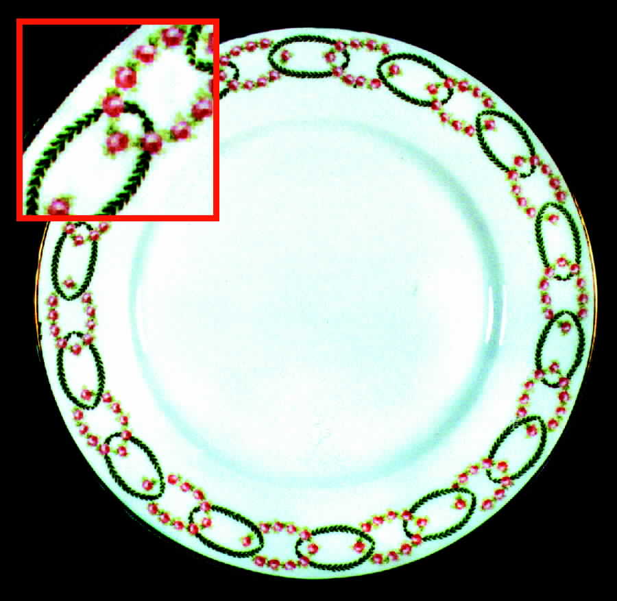 GUE71 Dinner Plate by WM Guerin-1