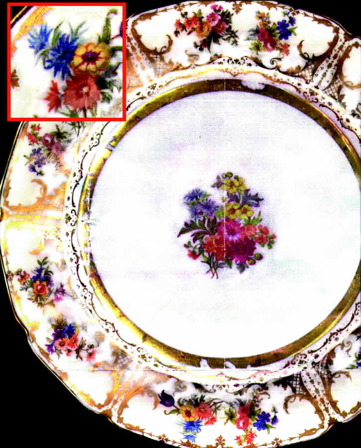 GUE80 Dinner Plate by WM Guerin-1