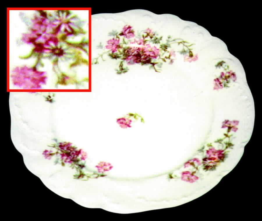 GUE84 Dinner Plate by WM Guerin-1
