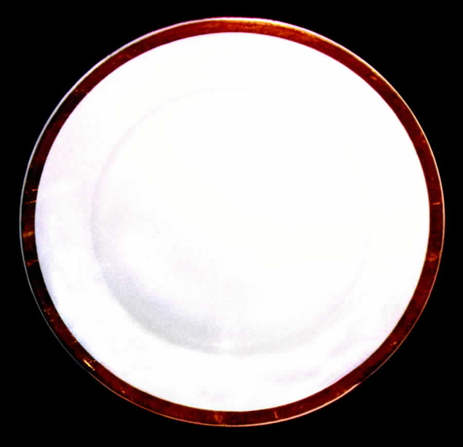 GUE90 Dinner Plate by WM Guerin-1
