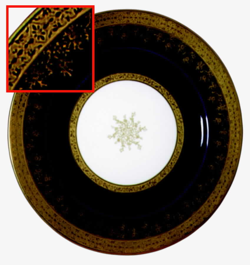 GUE94 Dinner Plate by WM Guerin-1