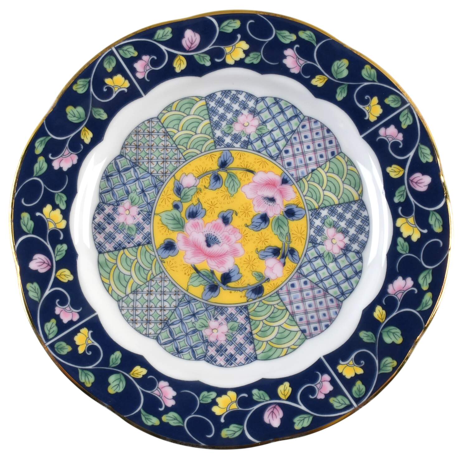Botan Salad Plate by Gumps-1