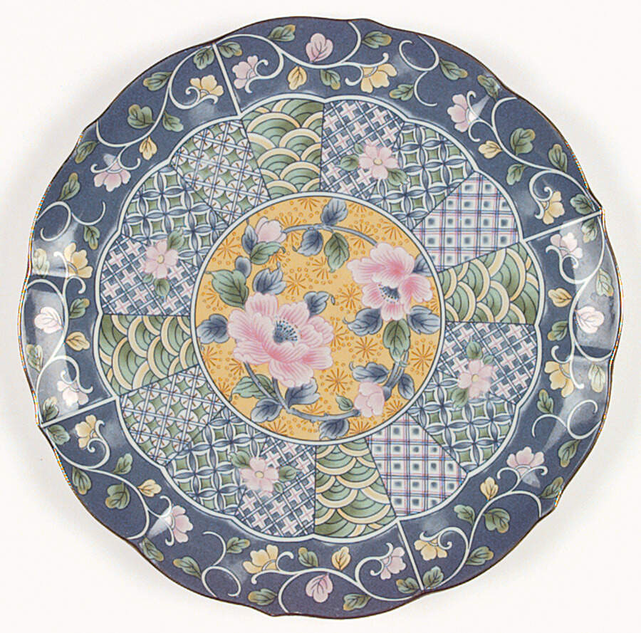 Botan Dinner Plate by Gumps-1