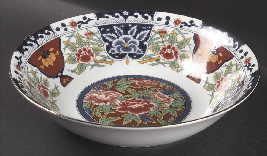 Kiku (Coupe) 9" Round Vegetable Bowl by Gumps-1