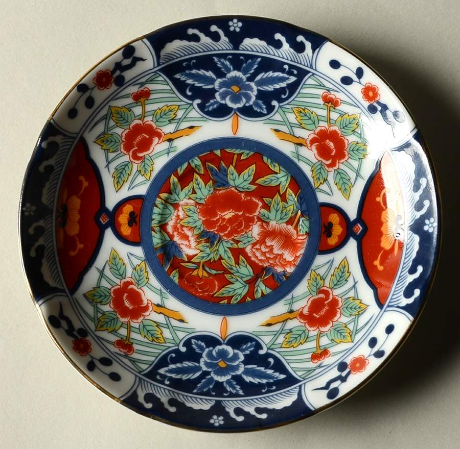 Kiku (Coupe) Saucer for Flat Cup by Gumps-1