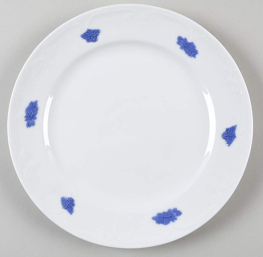 Bla Blom (Pattern Name Not On Back) Luncheon Plate by Gustavsberg-1