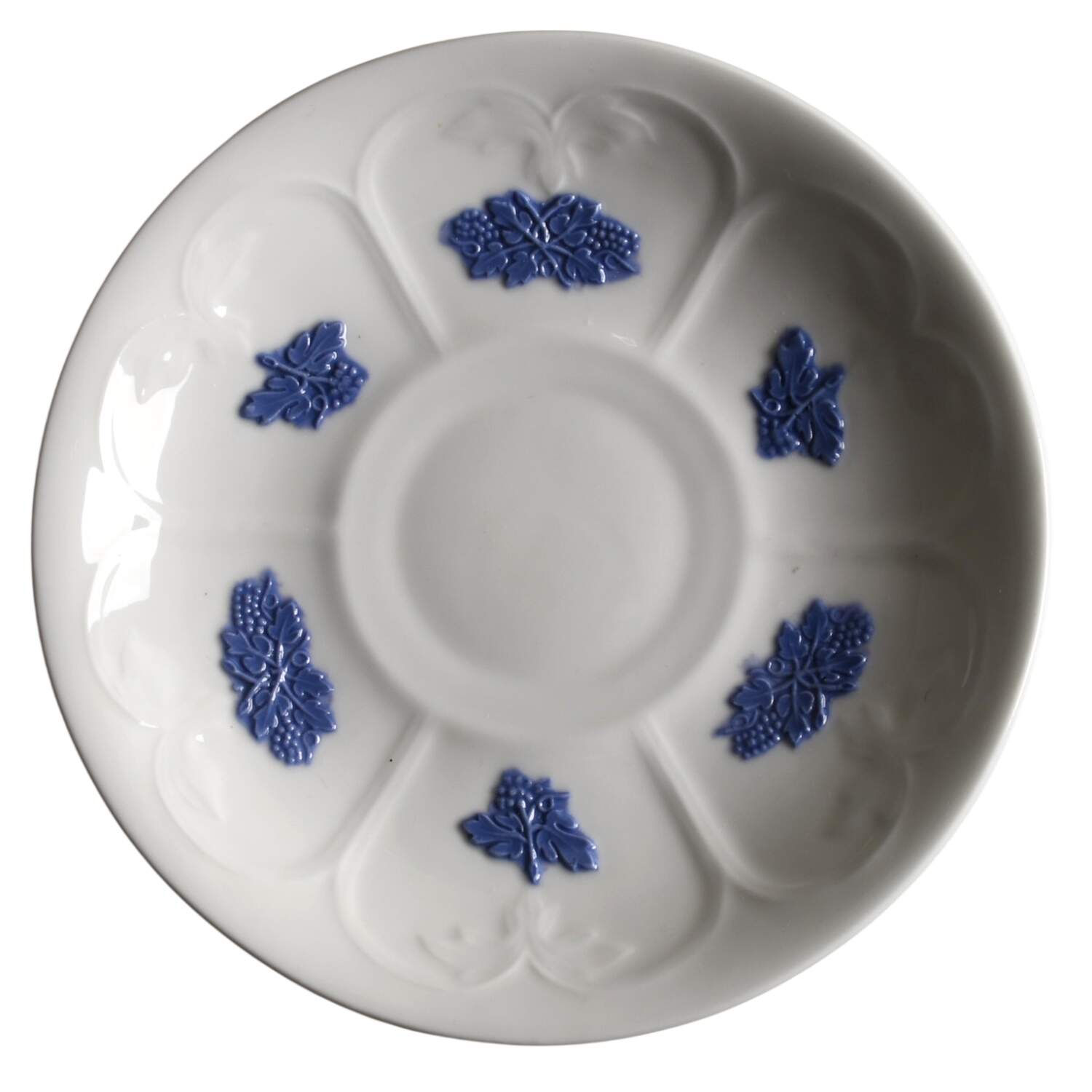 Bla Blom (Pattern Name Not On Back) Saucer for Flat Cup by Gustavsberg-1