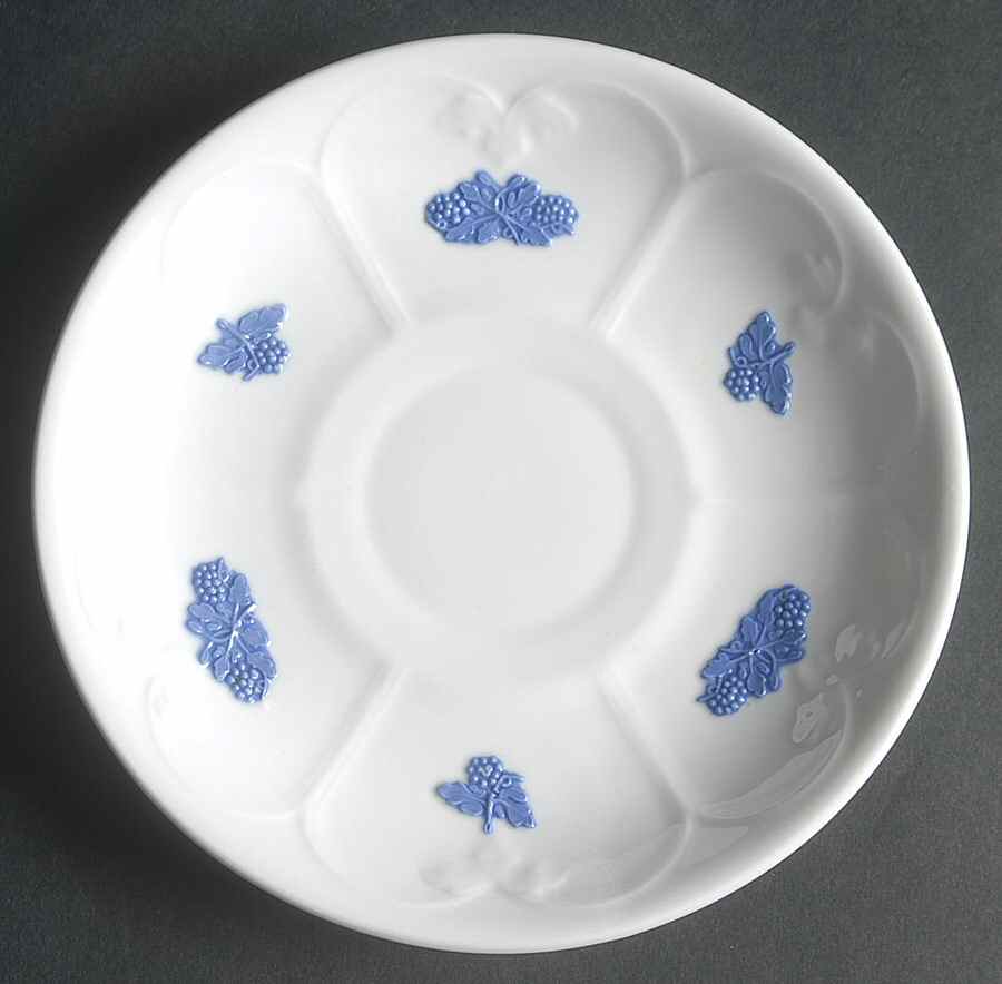 Bla Blom (Pattern Name Not On Back) Saucer for Flat Cup by Gustavsberg-1
