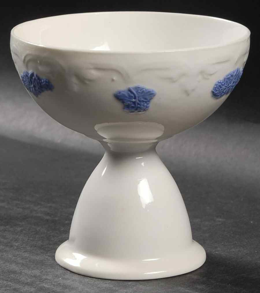 Bla Blom (Pattern Name Not On Back) China Sherbet by Gustavsberg-1