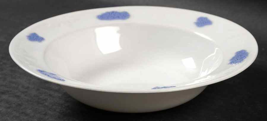 Bla Blom (Pattern Name Not On Back) Rim Cereal Bowl by Gustavsberg-1