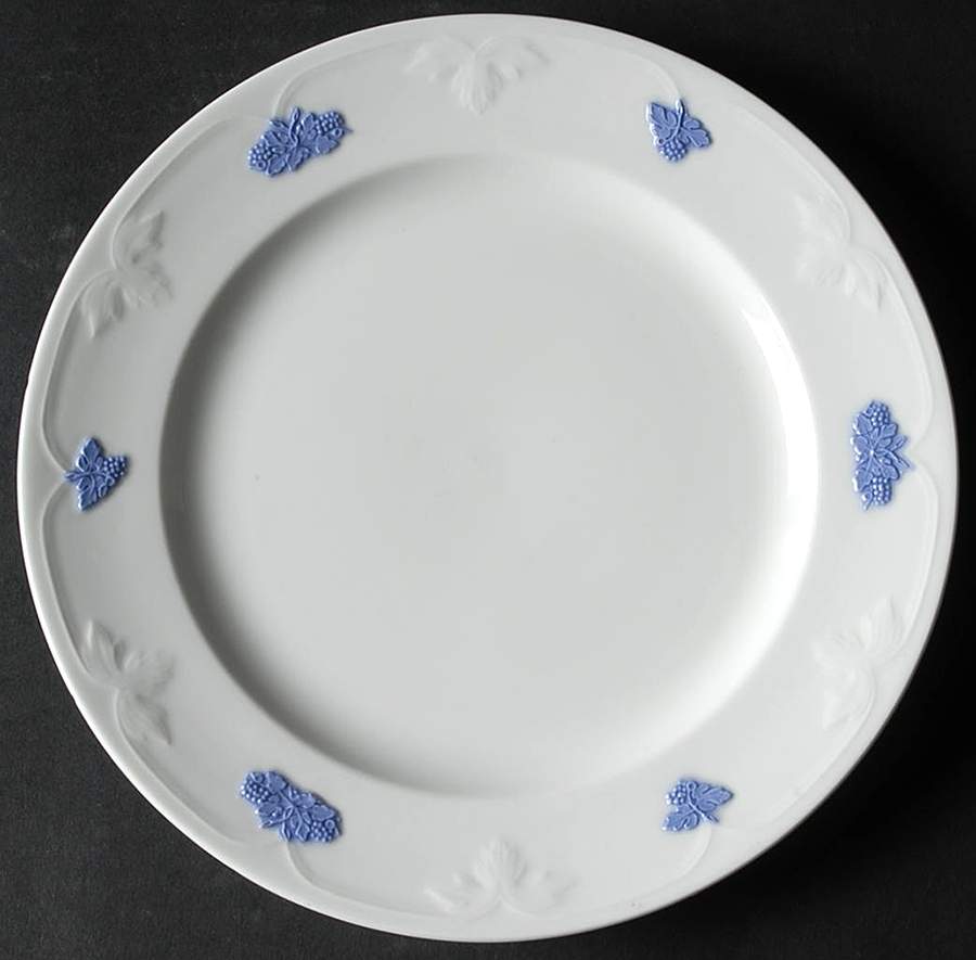 Bla Blom (Pattern Name Not On Back) Luncheon Plate by Gustavsberg-1