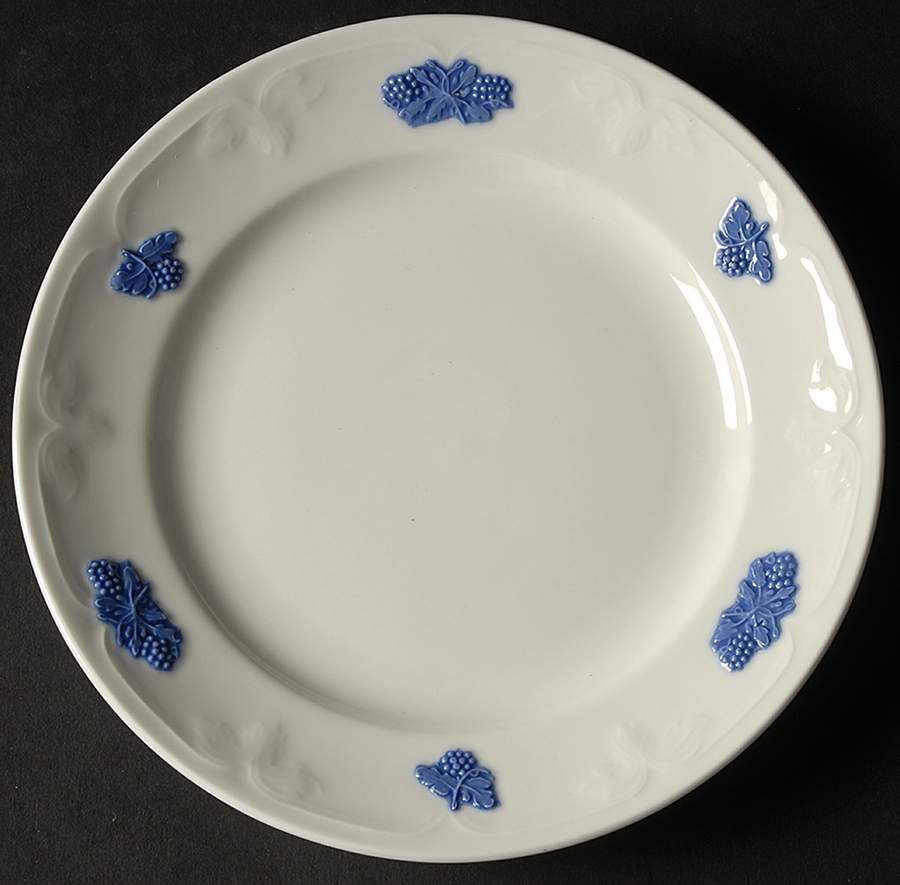 Bla Blom (Pattern Name Not On Back) Dessert/Pie Plate by Gustavsberg-1