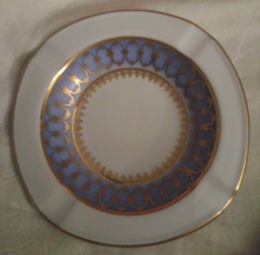 Blue Pageant 4" Ashtray by Gerold Porzellan-1
