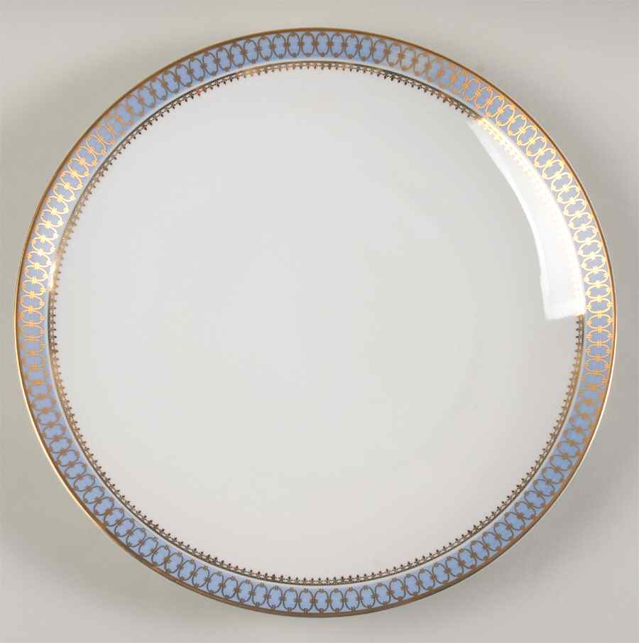 Blue Pageant 11" Chop Plate (Round Platter) by Gerold Porzellan-1