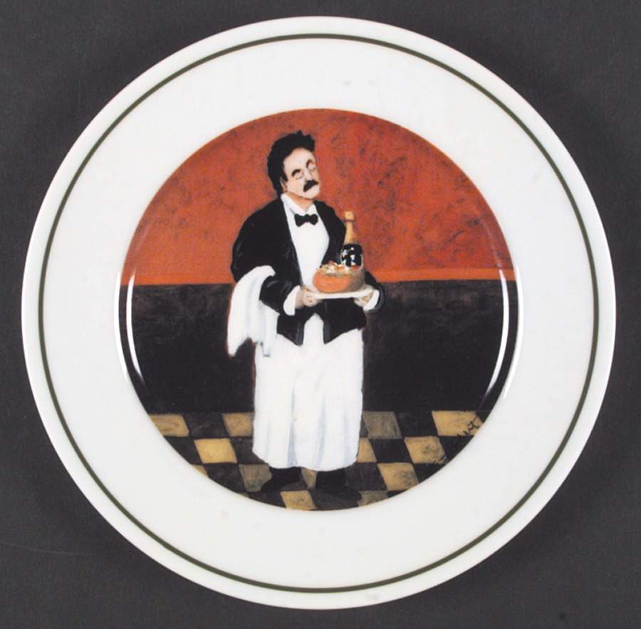 Sommelier Salad Plate by Guy Buffet-1