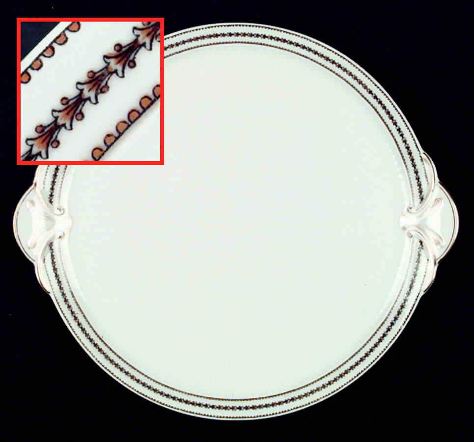 GDA68 Handled Cake Plate by Gerard, Dufraisseix & Abbot-1