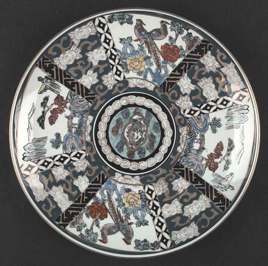 GIM1 Dinner Plate by Gold Imari-1