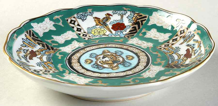 GIM1 Salad Plate by Gold Imari-1