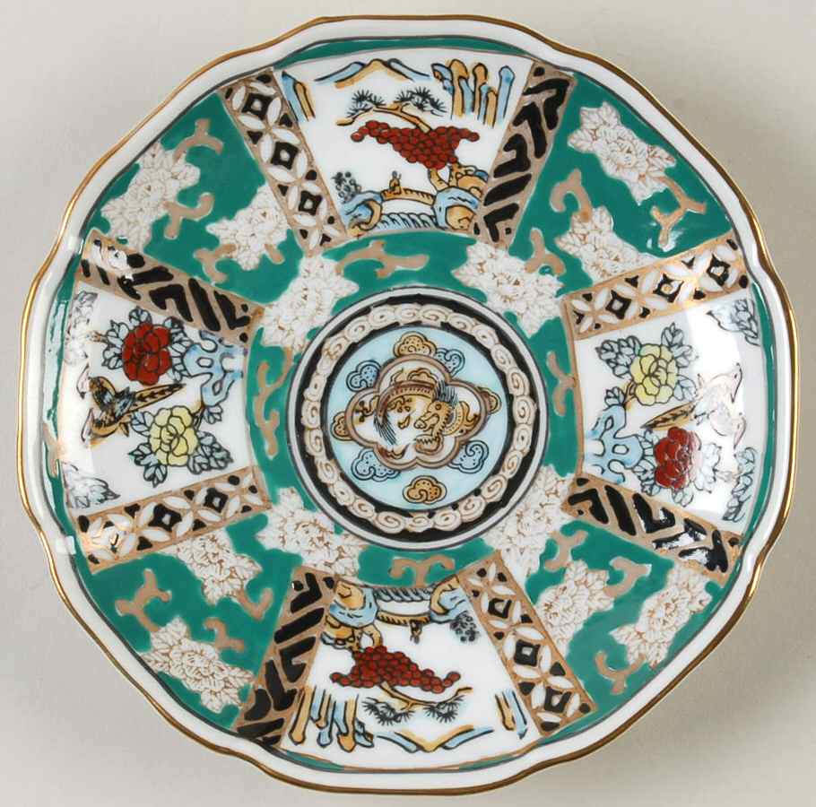 GIM1 Bread & Butter Plate by Gold Imari-1
