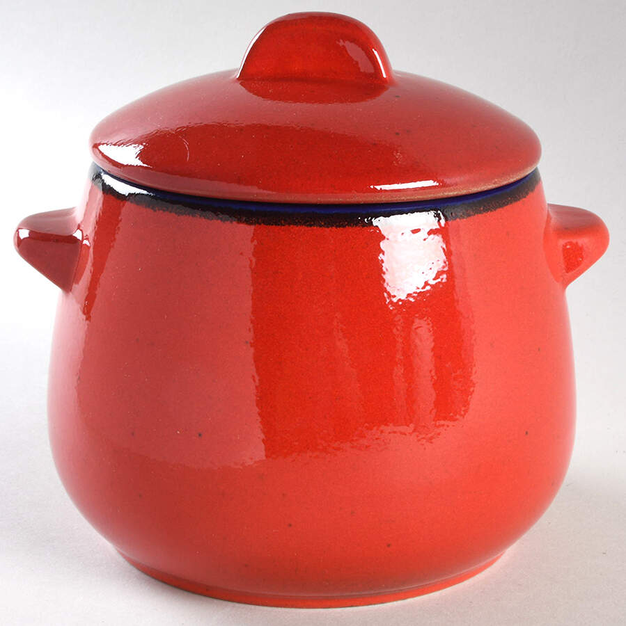 GEZ1 Bean Pot & Lid by Gerz-1