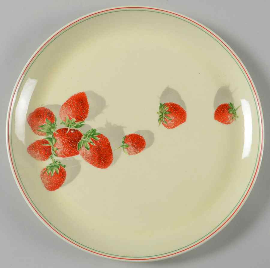 Shortcake Luncheon Plate by WS George-1