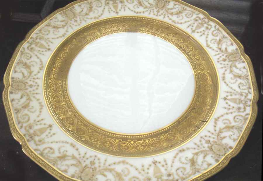 GUE171 Dinner Plate by WM Guerin-1