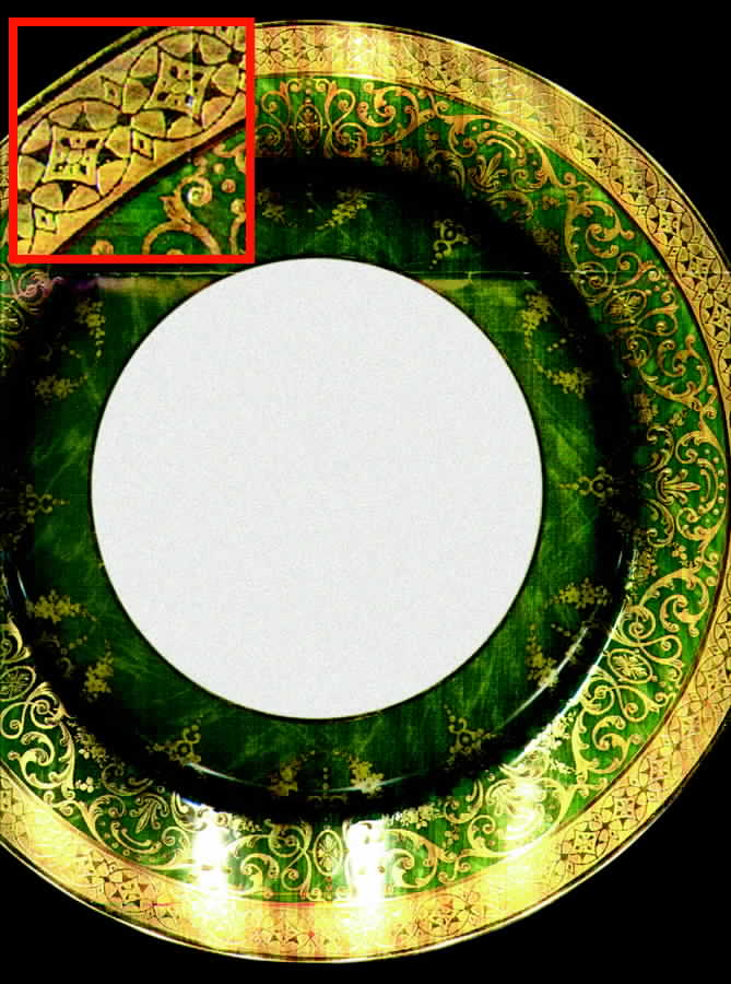 GUE172 Dinner Plate by WM Guerin-1