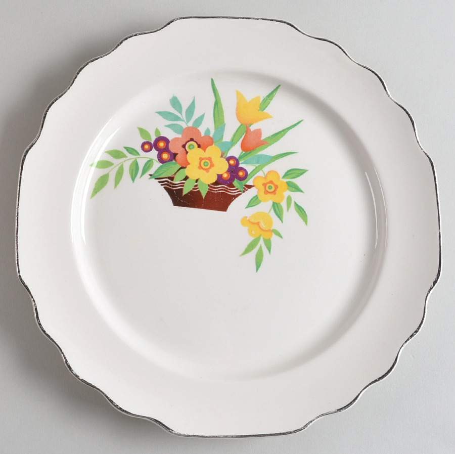 GEO134 Luncheon Plate by WS George-1