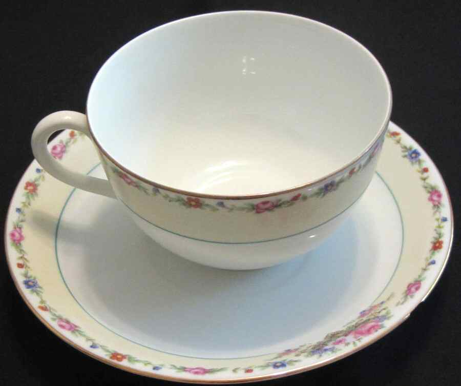 GMY8 Flat Cup & Saucer Set by Germany-1
