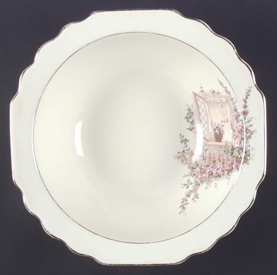 Breakfast Nook 8" Round Vegetable Bowl by WS George-1