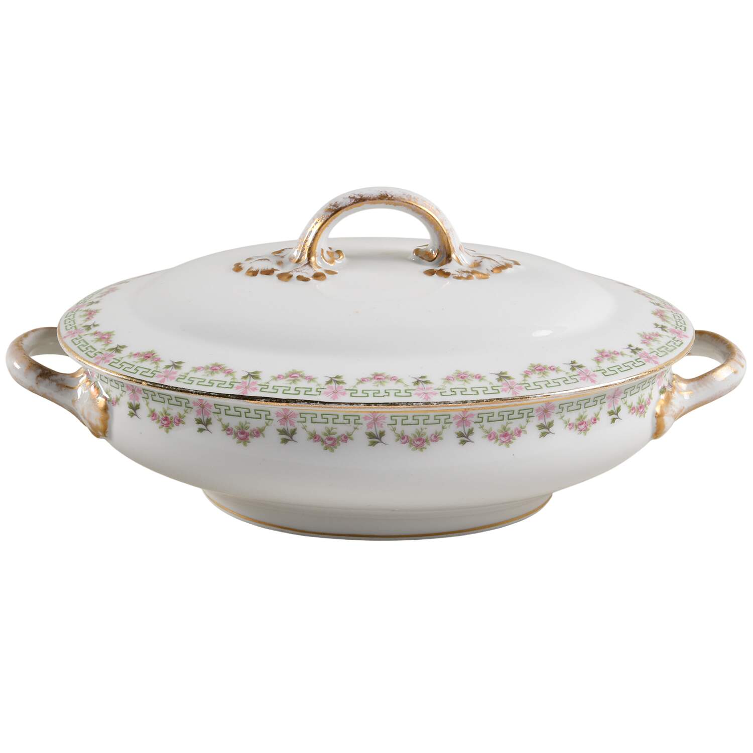 GUE174 Oval Covered Vegetable by WM Guerin-1