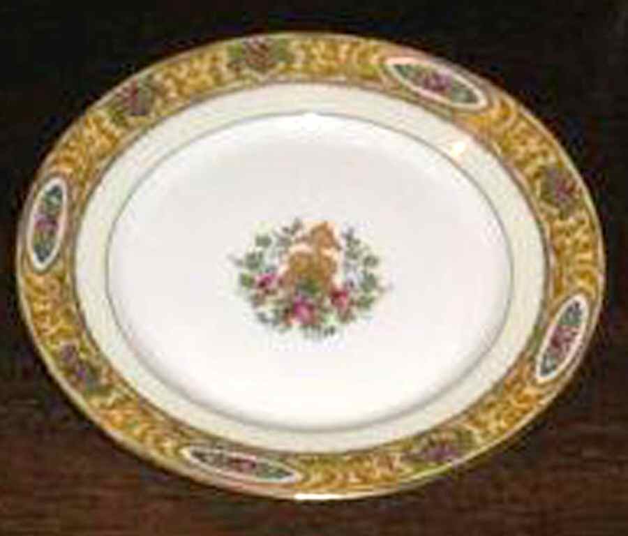 GUE175 Salad Plate by WM Guerin-1