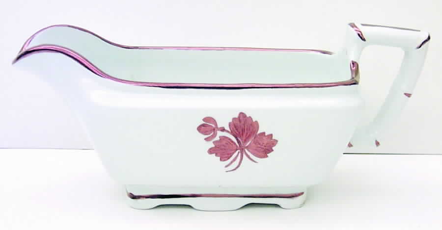 Tea Leaf Gravy Boat by Grindley-1