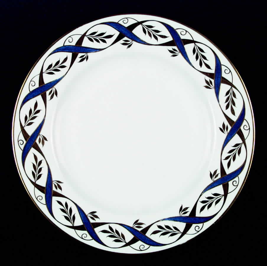 Chateau Cobalt Blue Dinner Plate by Grosvenor-1