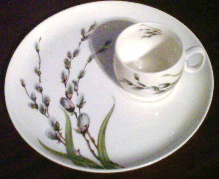 GEO142 Snack Plate & Cup Set by WS George-1