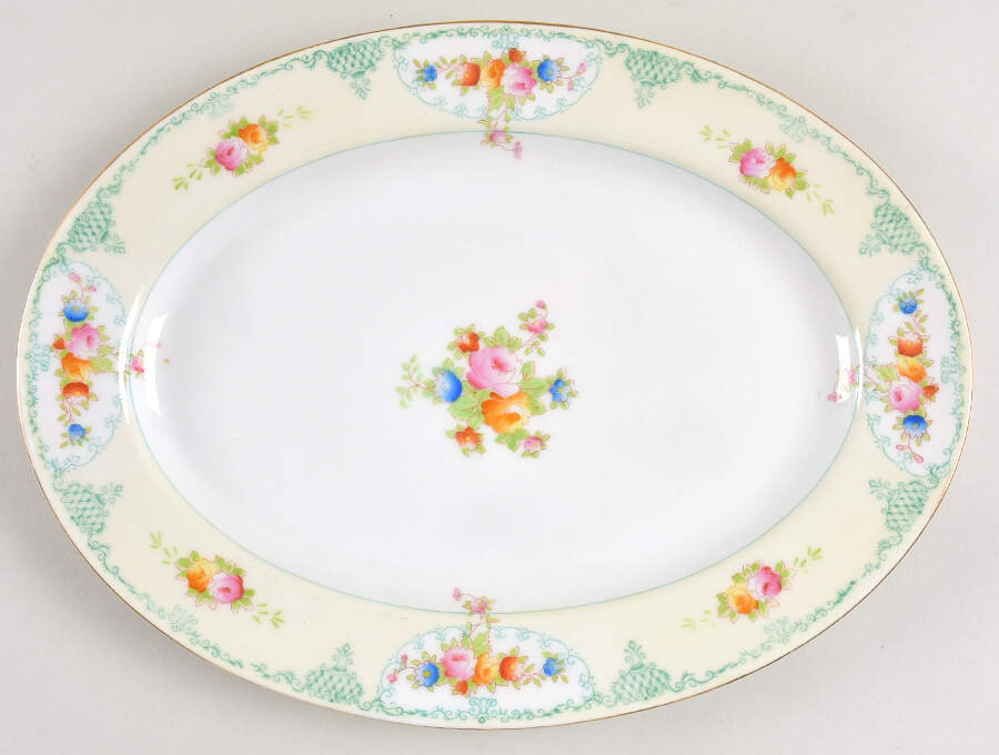 GCA8 12" Oval Serving Platter by Gold Castle-1