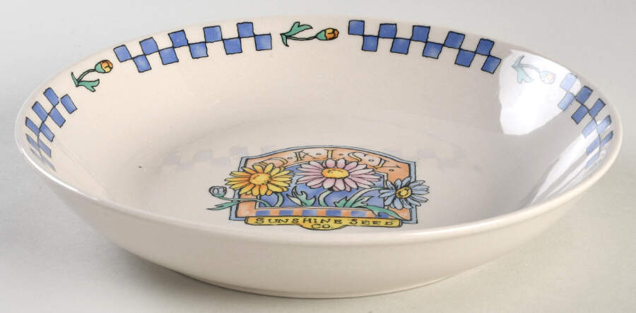 Daisy Coupe Soup Bowl by Gibson Designs-1