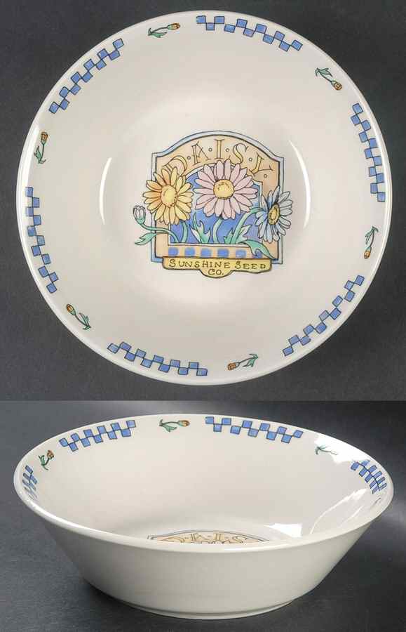 Daisy Coupe Cereal Bowl by Gibson Designs-1