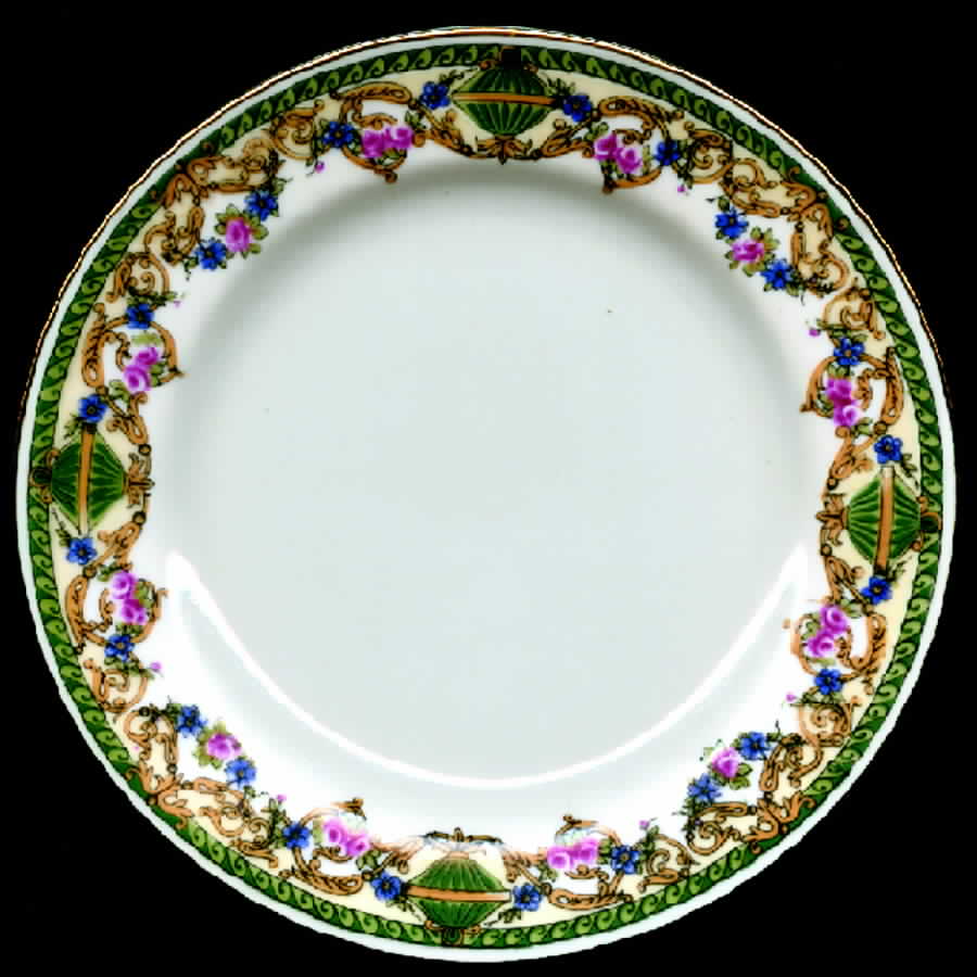 Seville Dinner Plate by WM Guerin-1