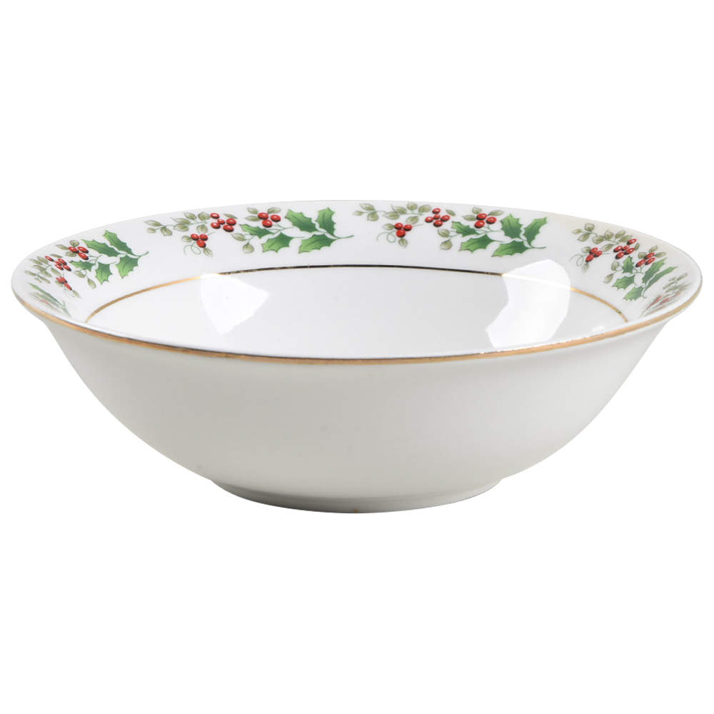 Christmas Charm-Delight-Holiday-Harmony Coupe Cereal Bowl by Gibson Designs-1