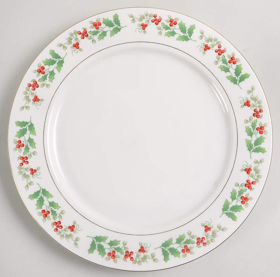 Christmas Charm-Delight-Holiday-Harmony Dinner Plate by Gibson Designs-1