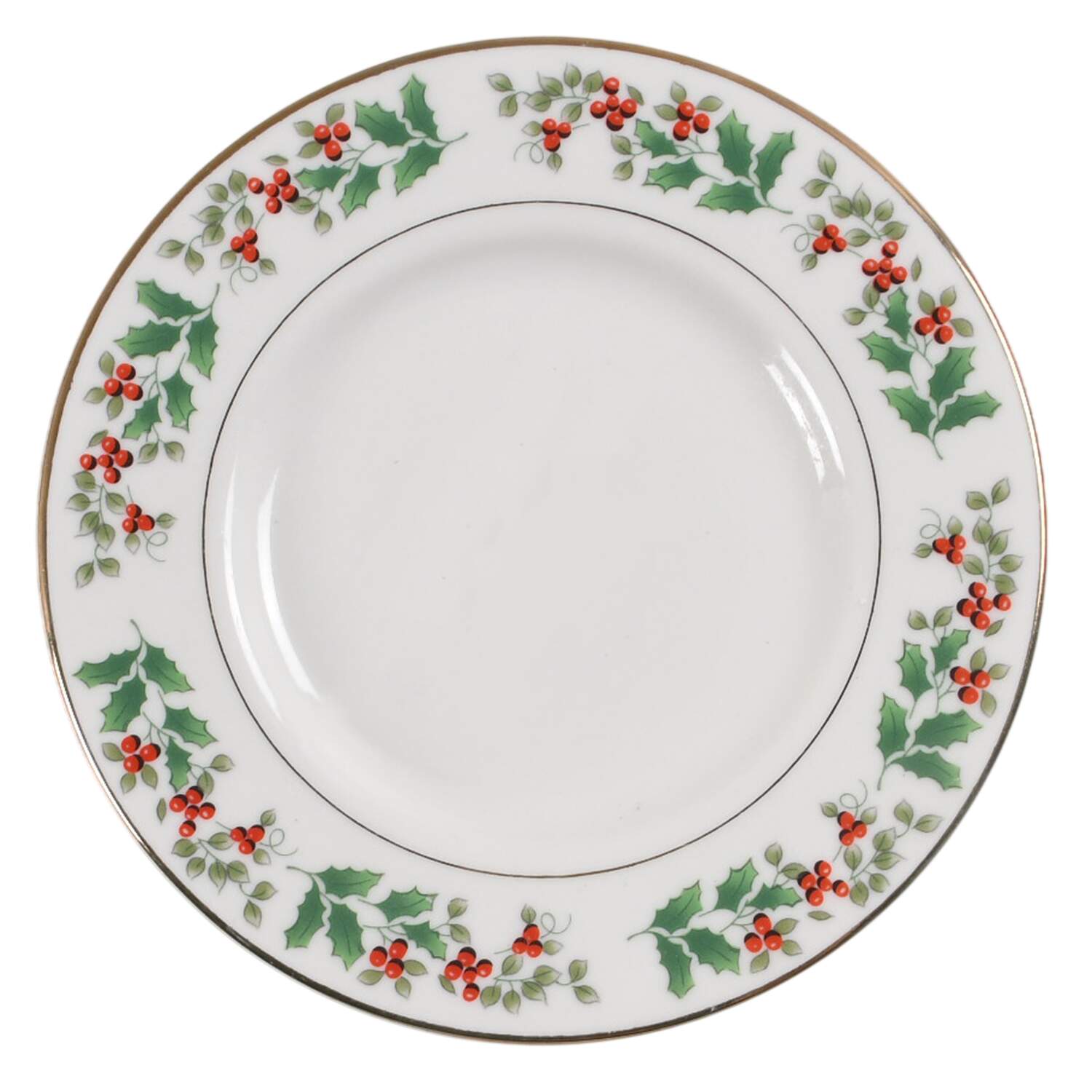 Christmas Charm-Delight-Holiday-Harmony Saucer for Flat Cup by Gibson Designs-1