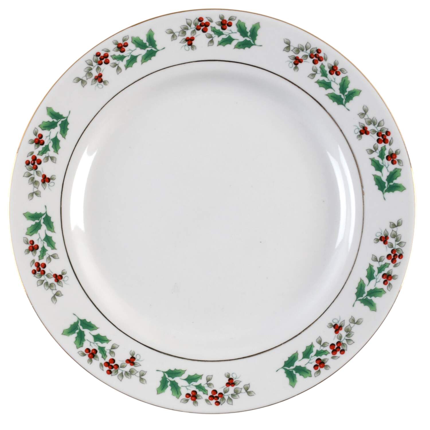 Christmas Charm-Delight-Holiday-Harmony Saucer for Flat Cup by Gibson Designs-1