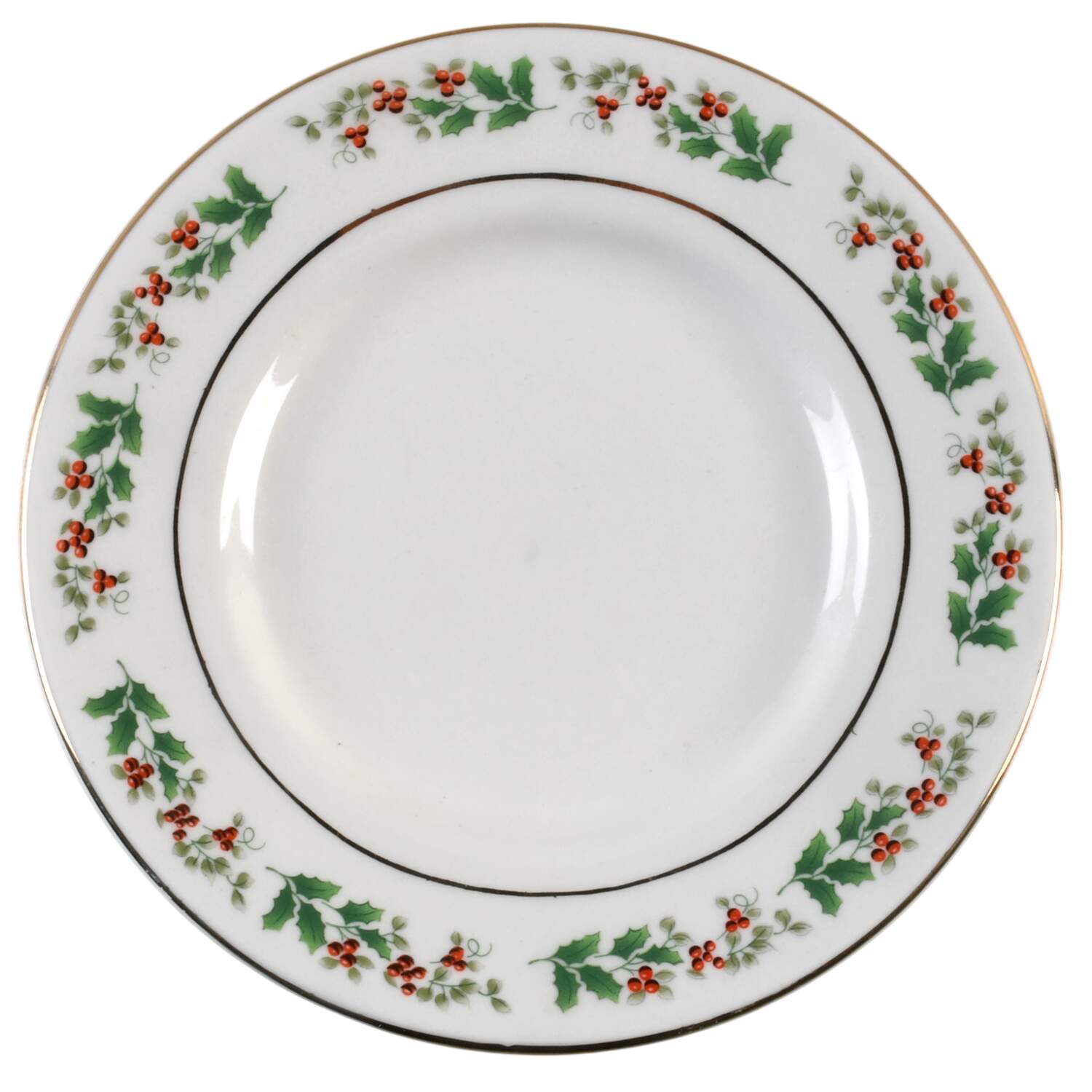Christmas Charm-Delight-Holiday-Harmony Saucer for Flat Cup by Gibson Designs-1