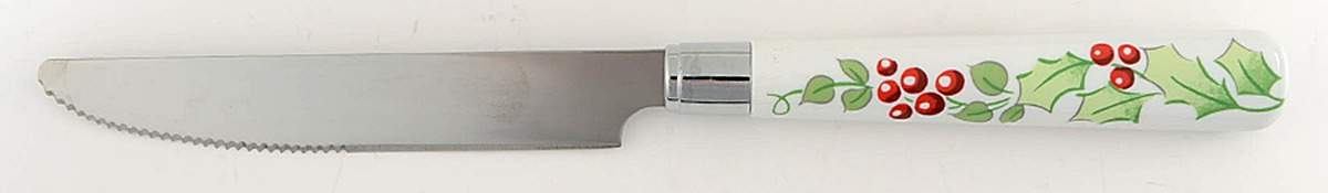 Christmas Charm-Delight-Holiday-Harmony Small Dinner Knife by Gibson Designs-1