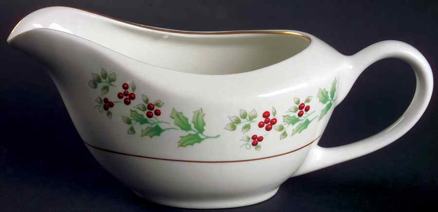 Christmas Charm-Delight-Holiday-Harmony Gravy Boat by Gibson Designs-1