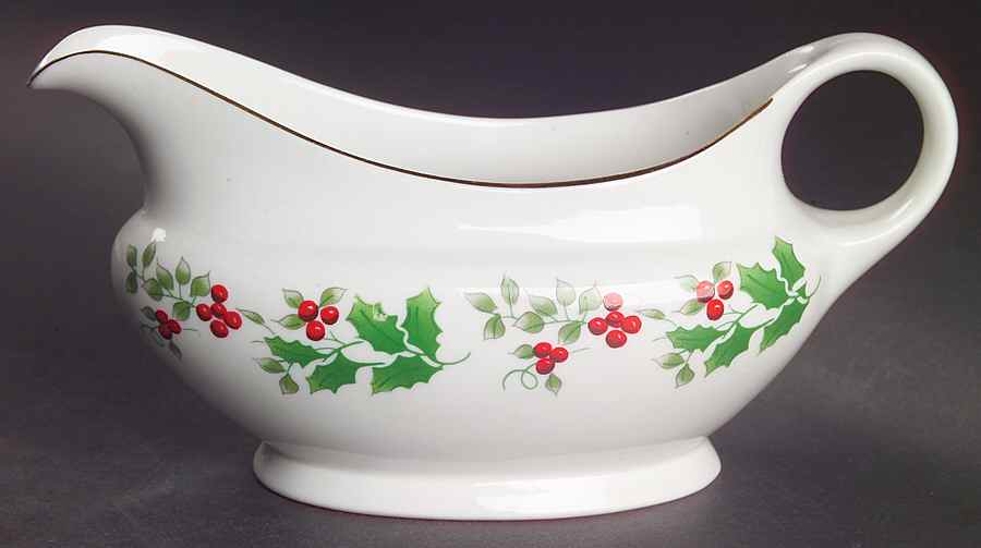 Christmas Charm-Delight-Holiday-Harmony Gravy Boat by Gibson Designs-1