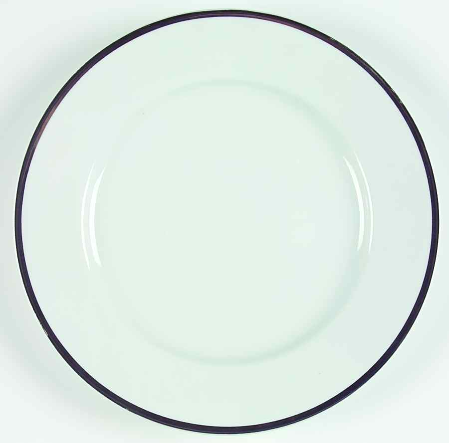 Brilliant Platinum Dinner Plate by Gabbay-1