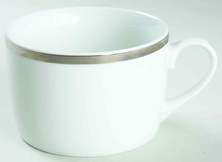 Brilliant Platinum Flat Cup by Gabbay-1