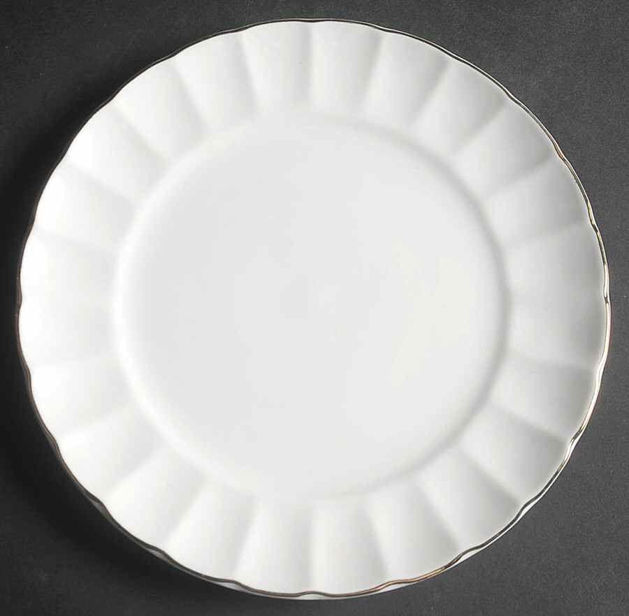 Crown Gold Salad Plate by Gabbay-1